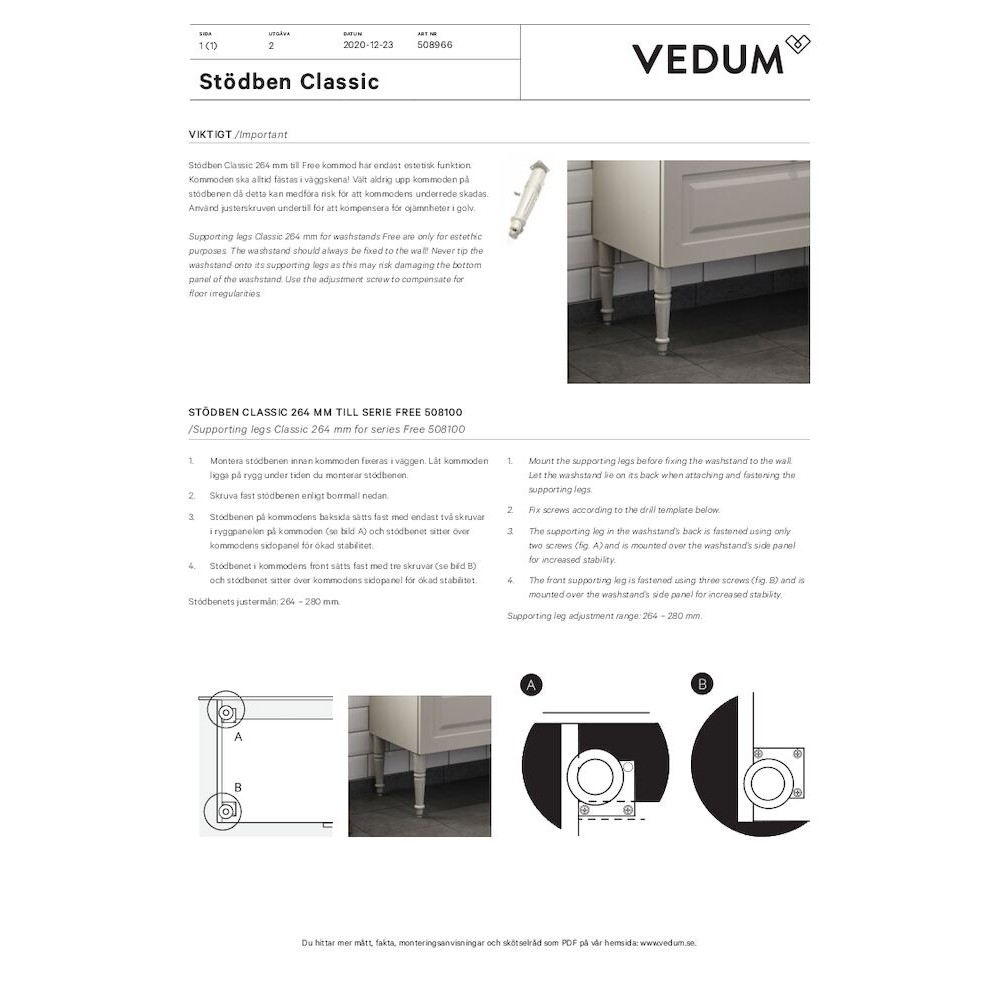 Stödben Vedum Classic