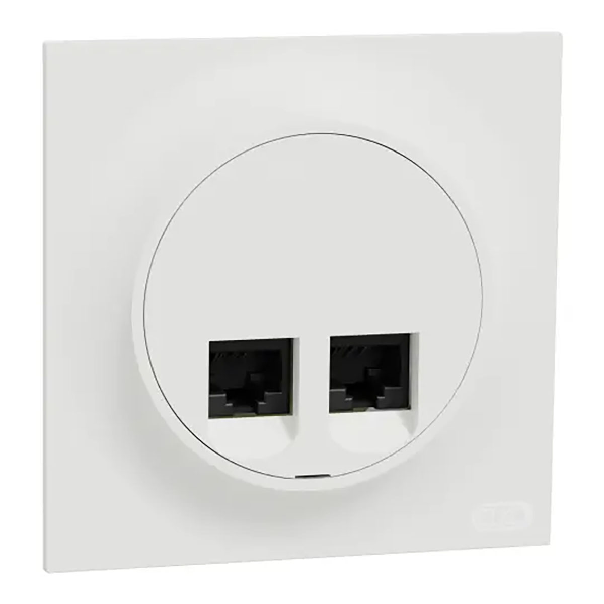 Datauttak Elko One Kat 6 UTP Innfelt 2xRJ45