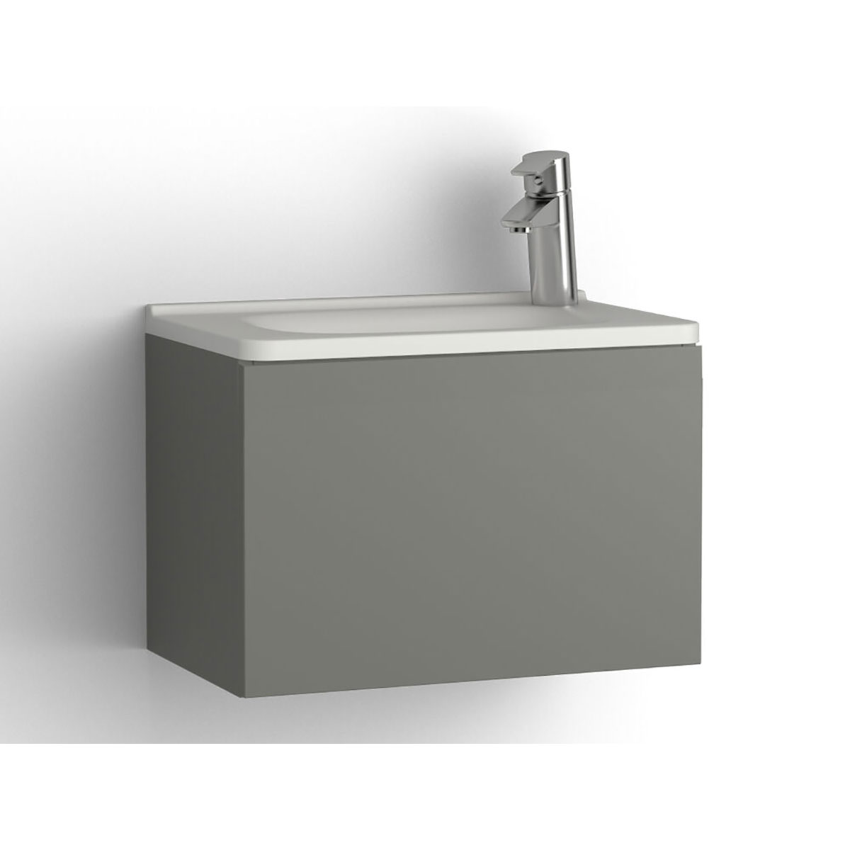 Tvättställsskåp Vedum Flow 500 med 1 Lucka | badrum - badrumsmobler - tvattstallsskap-och-kommod | KakelKungen