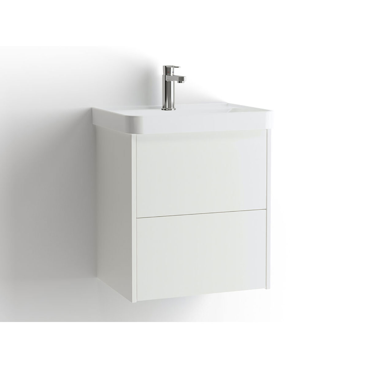 Tvättställsskåp Vedum Mezzo Frame 500 med 2 Lådor | badrum - badrumsmobler - tvattstallsskap-och-kommod | KakelKungen