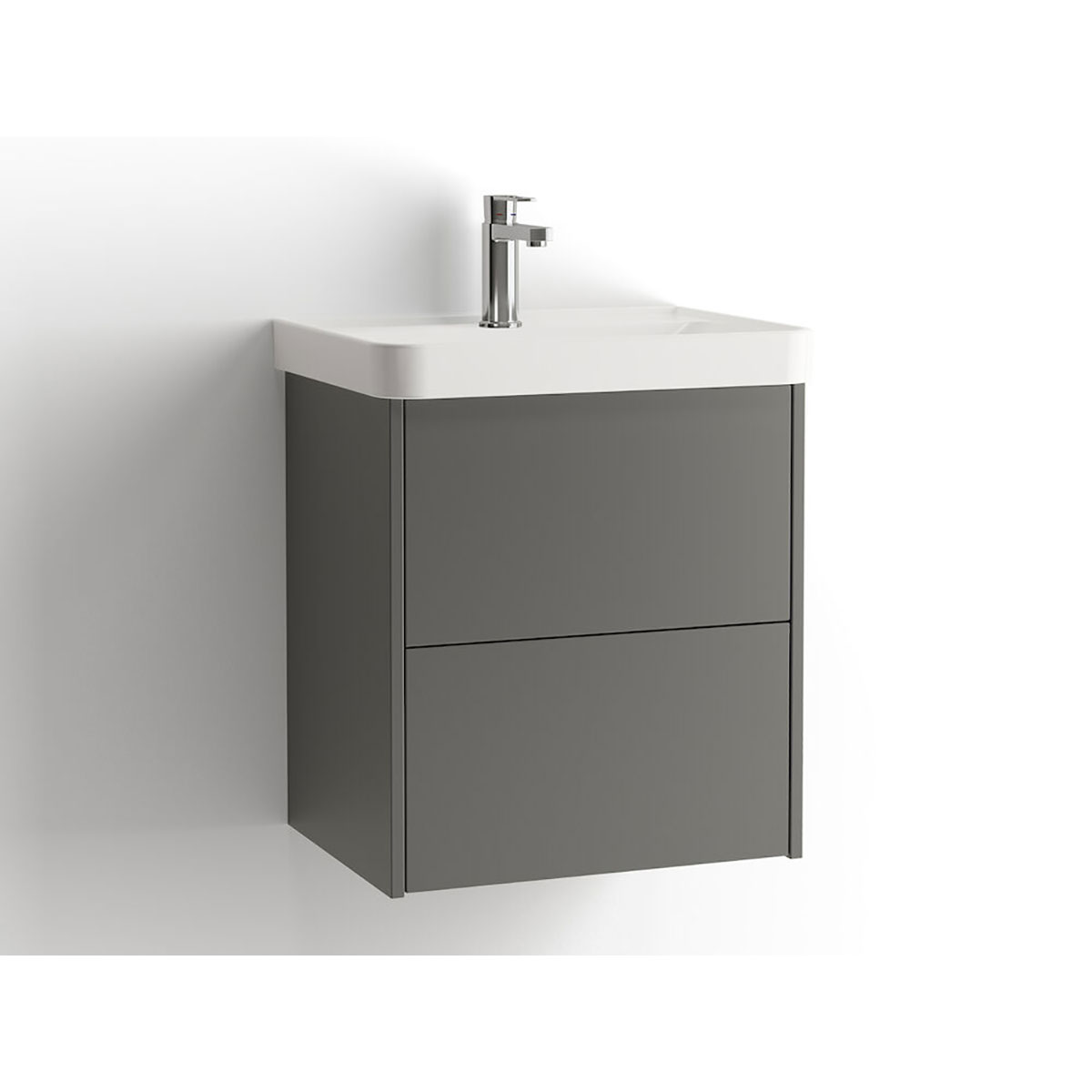 Tvättställsskåp Vedum Mezzo Frame 500 med 2 Lådor | badrum - badrumsmobler - tvattstallsskap-och-kommod | KakelKungen