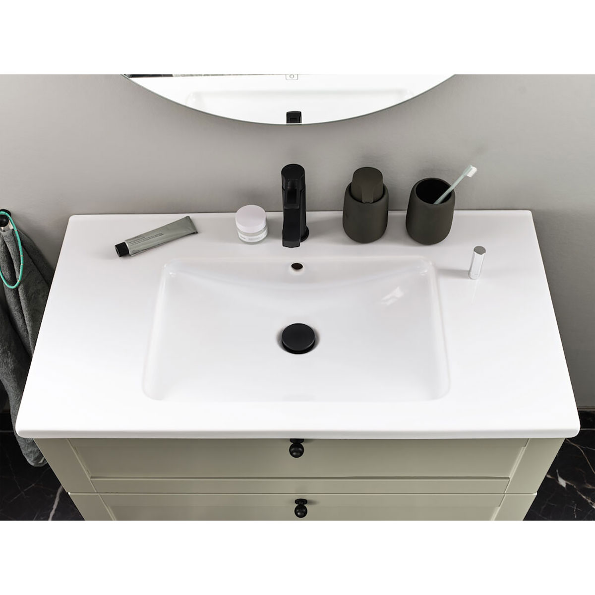 Tvättställsskåp Vedum Mezzo Frame 500 med 2 Lådor