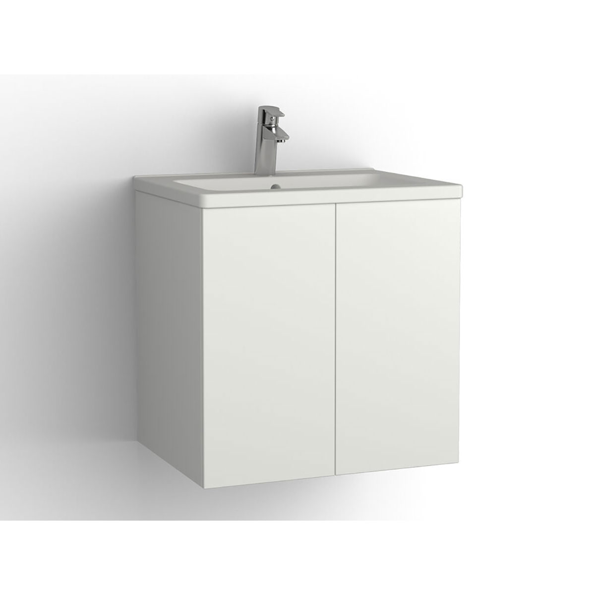 Tvättställsskåp Vedum Free 600 med 2 Luckor | badrum - badrumsmobler - tvattstallsskap-och-kommod | KakelKungen