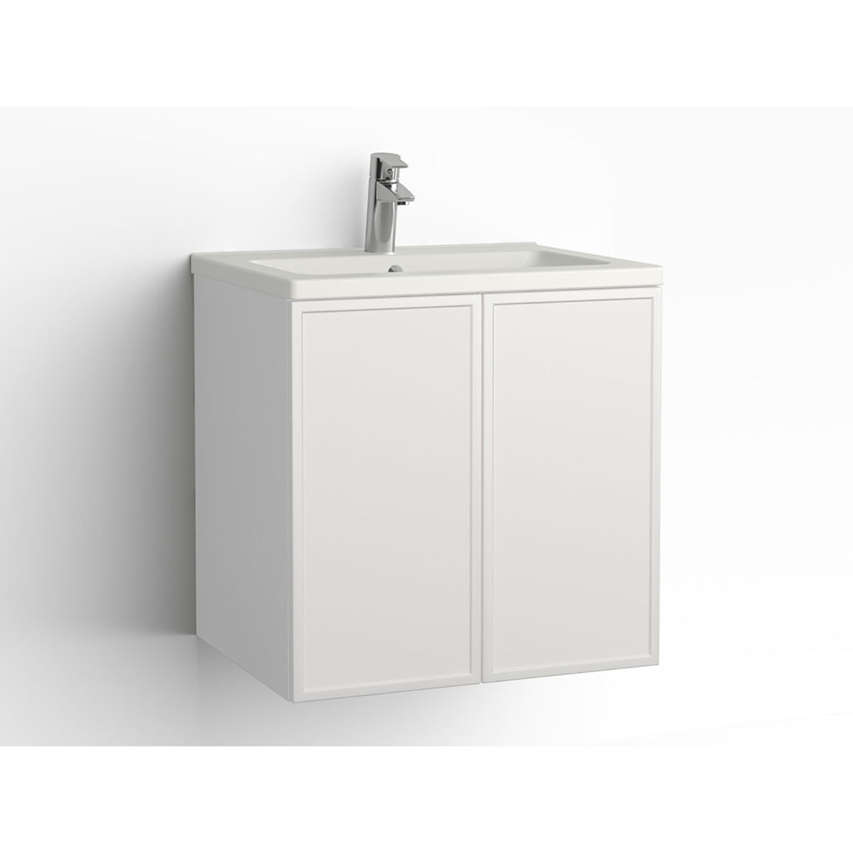 Tvättställsskåp Vedum Free 600 med 2 Luckor | badrum - badrumsmobler - tvattstallsskap-och-kommod | KakelKungen