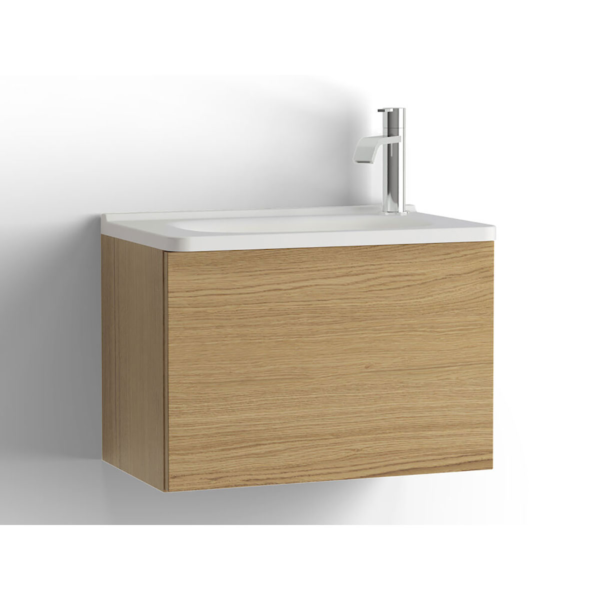 Tvättställsskåp Vedum Flow 500 med 1 Lucka | badrum - badrumsmobler - tvattstallsskap-och-kommod | KakelKungen