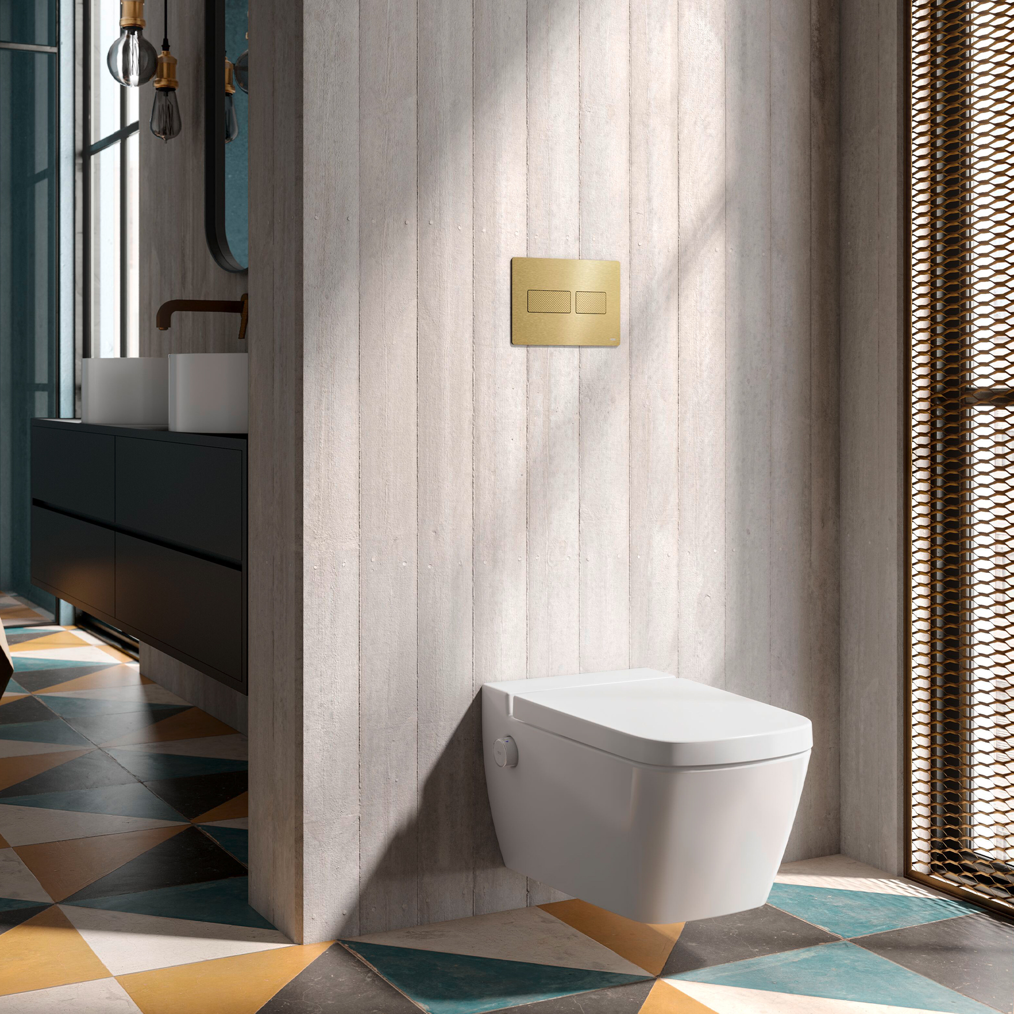 Spolknapp TECE Solid