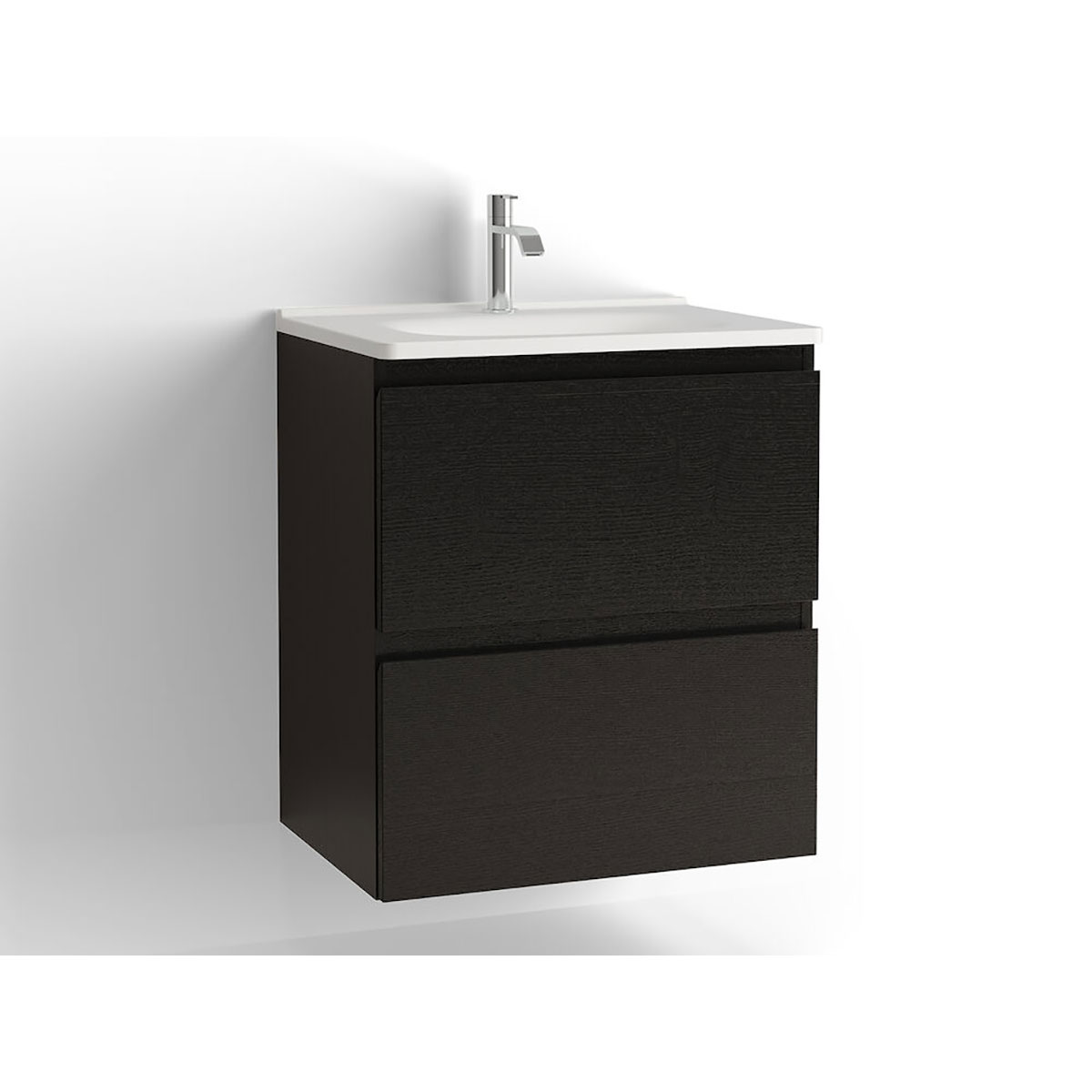 tvättställsskåp vedum flow 600x413 med 2 lådor