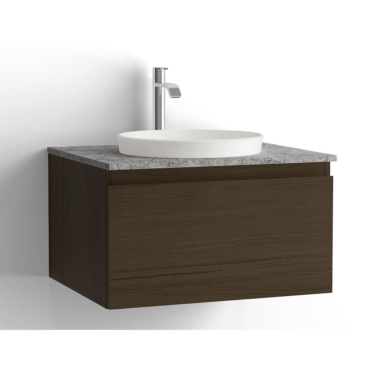 Tvättställsskåp Vedum Flow 600x478 med 1 Låda | badrum - badrumsmobler - tvattstallsskap-och-kommod | KakelKungen