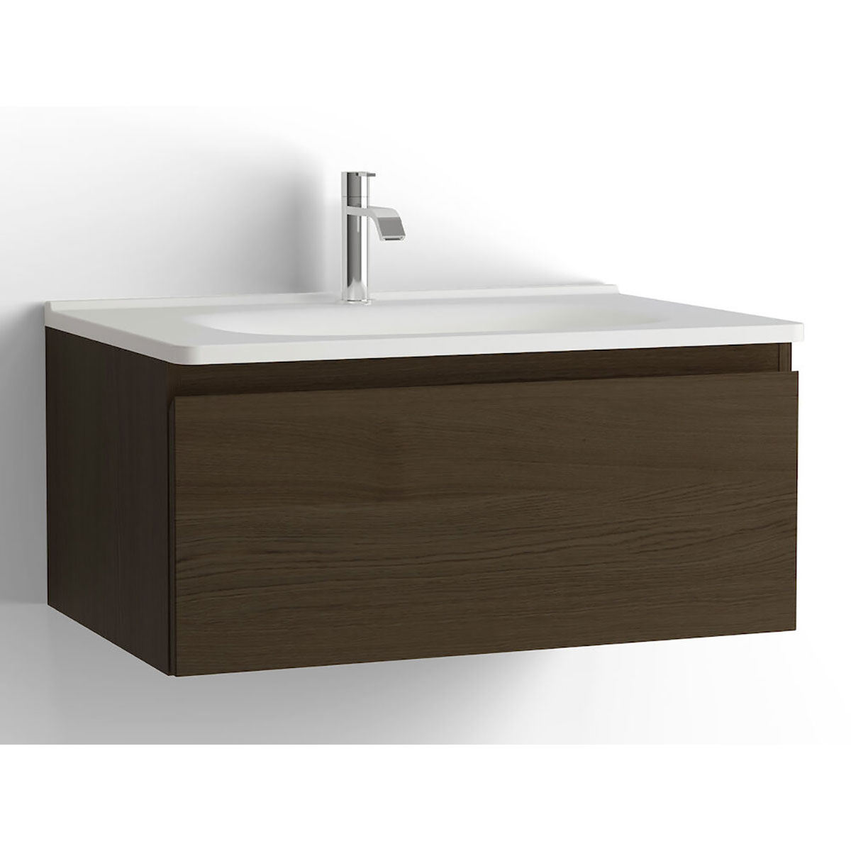 Tvättställsskåp Vedum Flow 750 med 1 Låda | badrum - badrumsmobler - tvattstallsskap-och-kommod | KakelKungen