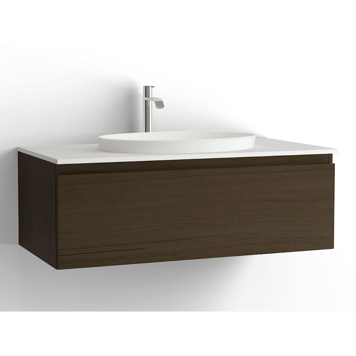 tvättställsskåp vedum flow 1000 med 1 låda