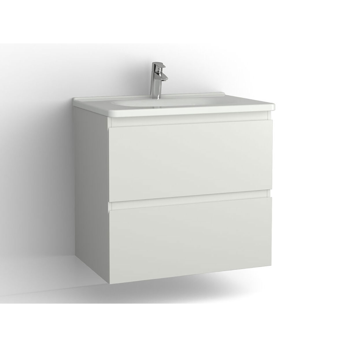 Tvättställsskåp Vedum Flow 750 med 2 Lådor | badrum - badrumsmobler - tvattstallsskap-och-kommod | KakelKungen