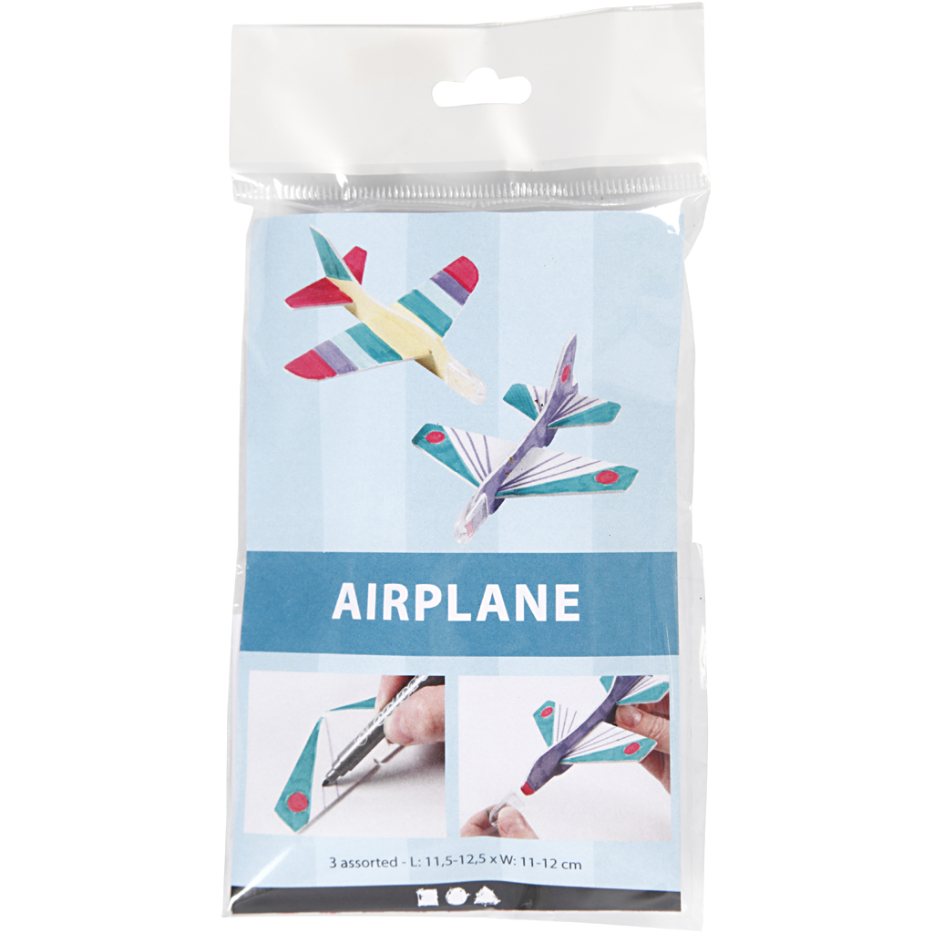 Fly Creativ Company Hvit 3 stk/1 Pk