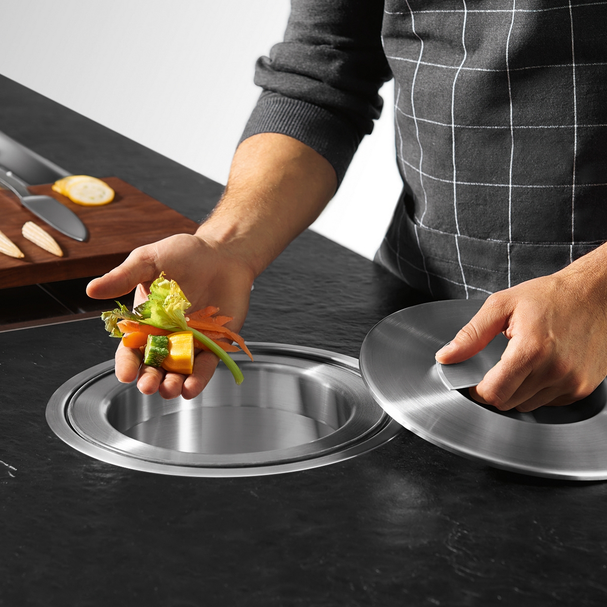 Kildesorteringsbeholder Blanco Solon-F Tre