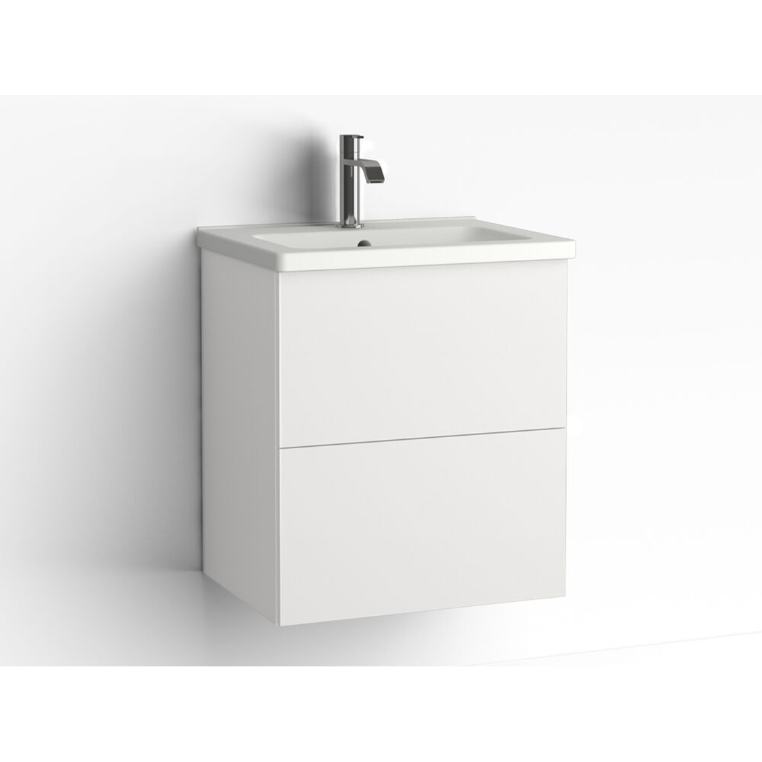 Tvättställsskåp Vedum Free 500 med 2 Lådor | badrum - badrumsmobler - tvattstallsskap-och-kommod | KakelKungen