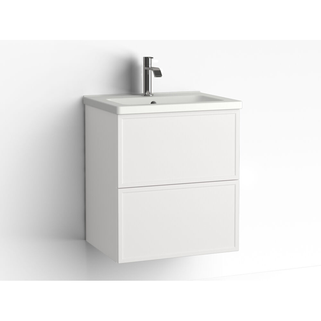 Tvättställsskåp Vedum Free 500 med 2 Lådor | badrum - badrumsmobler - tvattstallsskap-och-kommod | KakelKungen