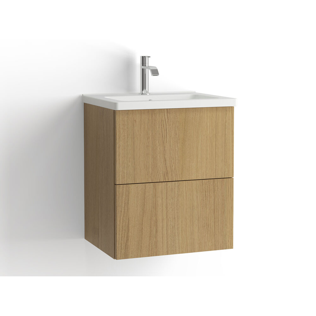 Tvättställsskåp Vedum Free 500 med 2 Lådor | badrum - badrumsmobler - tvattstallsskap-och-kommod | KakelKungen