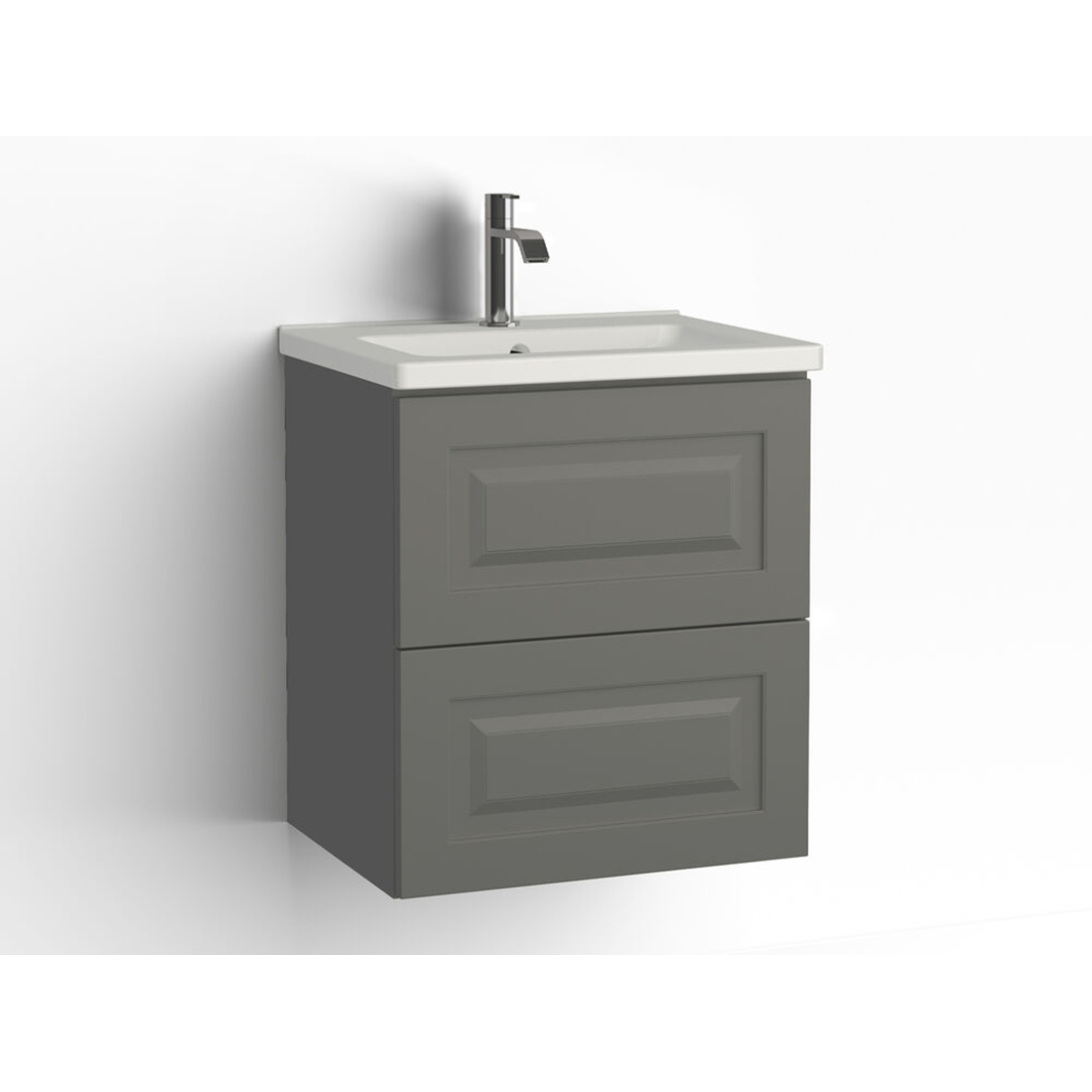 Tvättställsskåp Vedum Free 500 med 2 Lådor | badrum - badrumsmobler - tvattstallsskap-och-kommod | KakelKungen