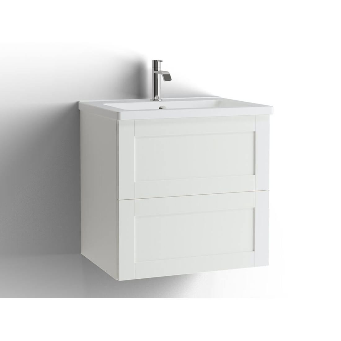 Tvättställsskåp Vedum Free 600 med 2 Lådor | badrum - badrumsmobler - tvattstallsskap-och-kommod | KakelKungen