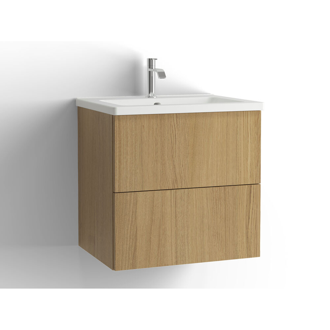 Tvättställsskåp Vedum Free 600 med 2 Lådor | badrum - badrumsmobler - tvattstallsskap-och-kommod | KakelKungen