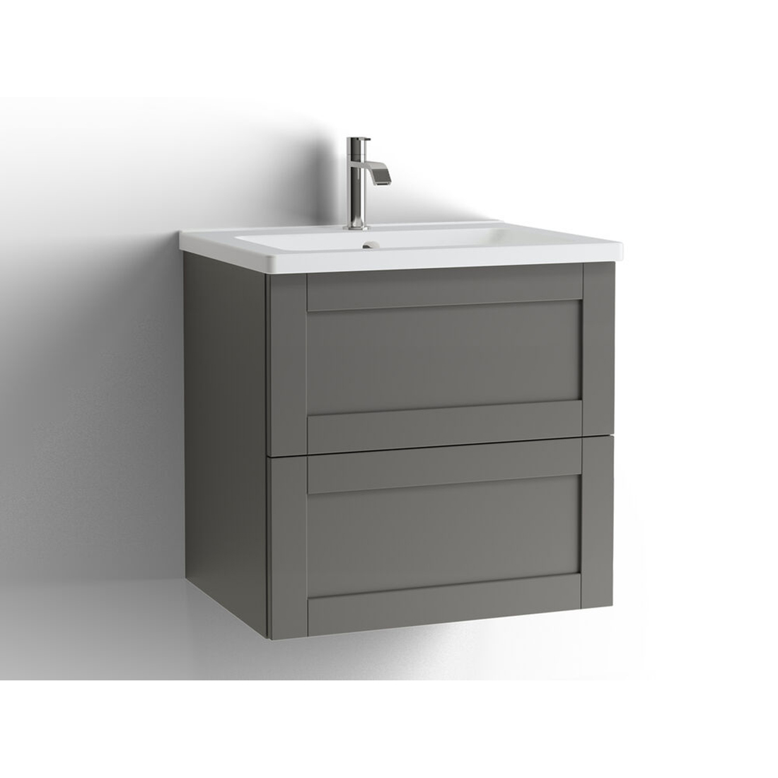 Tvättställsskåp Vedum Free 600 med 2 Lådor | badrum - badrumsmobler - tvattstallsskap-och-kommod | KakelKungen