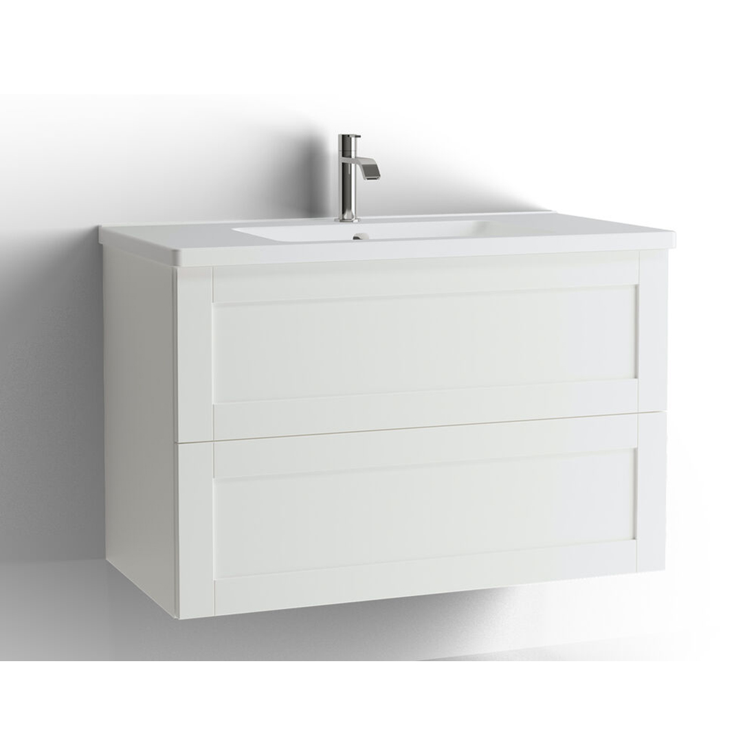 tvättställsskåp vedum free 900 med 2 lådor