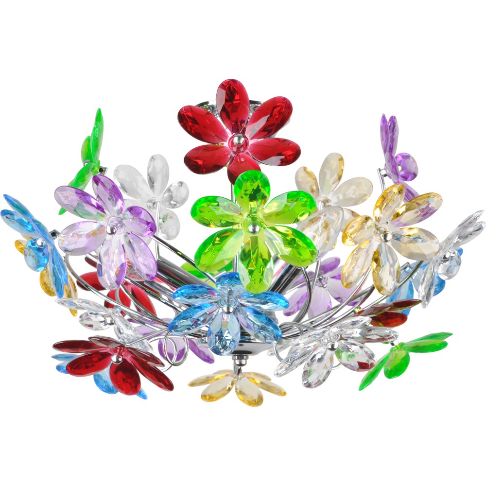 Taklampa Globo Lighting Rainbow Flerfärgad