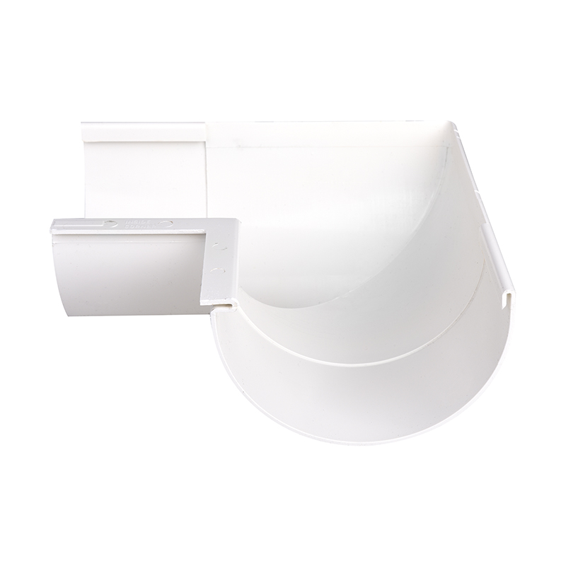 Rännvinkel Plastmo Innerhörn Färg: Vit, 150 mm