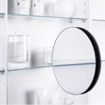 Speil Korsbakken med Forstørrelseglass Ø12cm