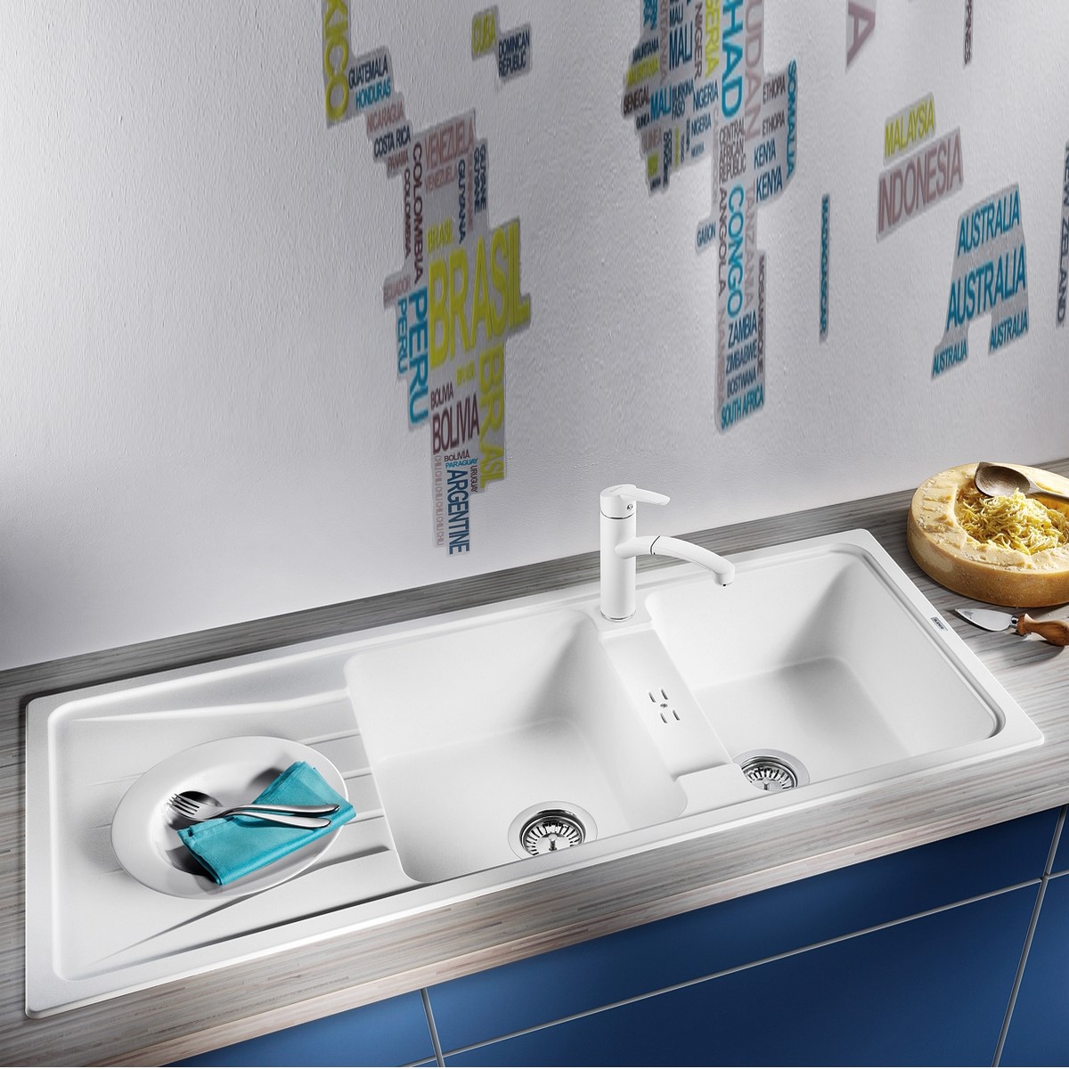 Kjøkkenvask Blanco Sona 8 S