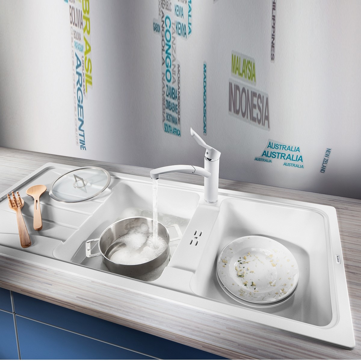 Kjøkkenvask Blanco Sona 8 S