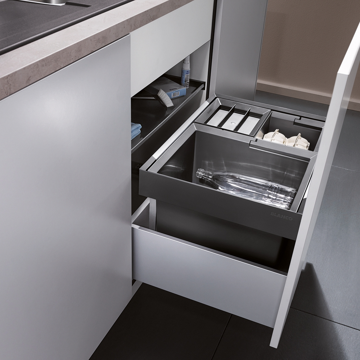 Kildesorteringsbeholder Blanco Flexon II XL 60/3