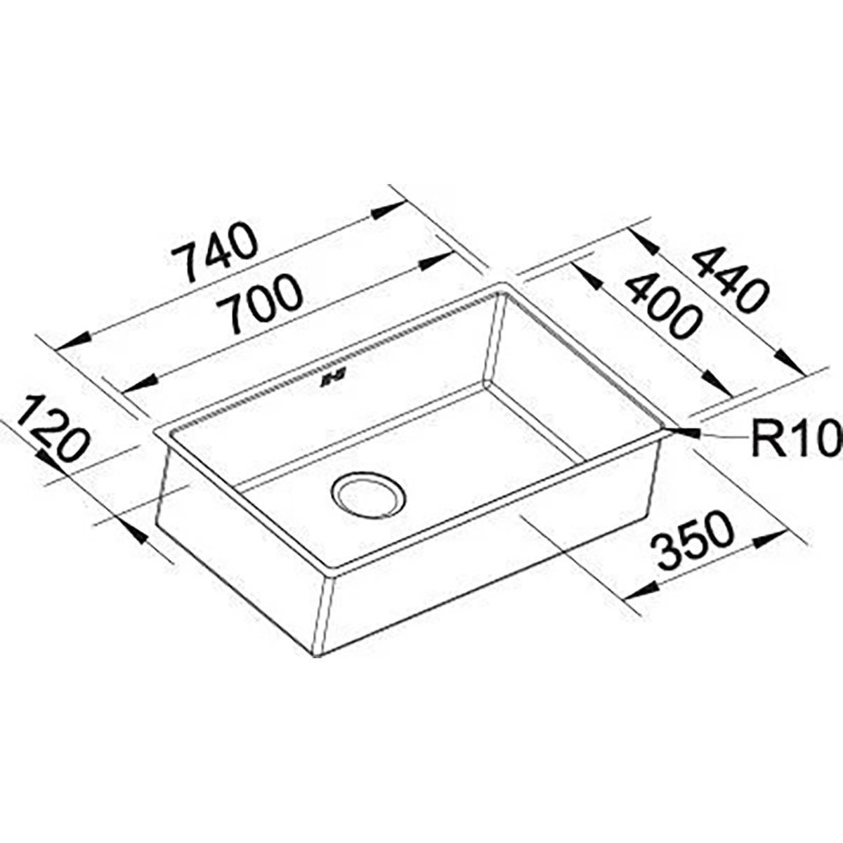 Kjøkkenvask Blanco Claron 700 Infino