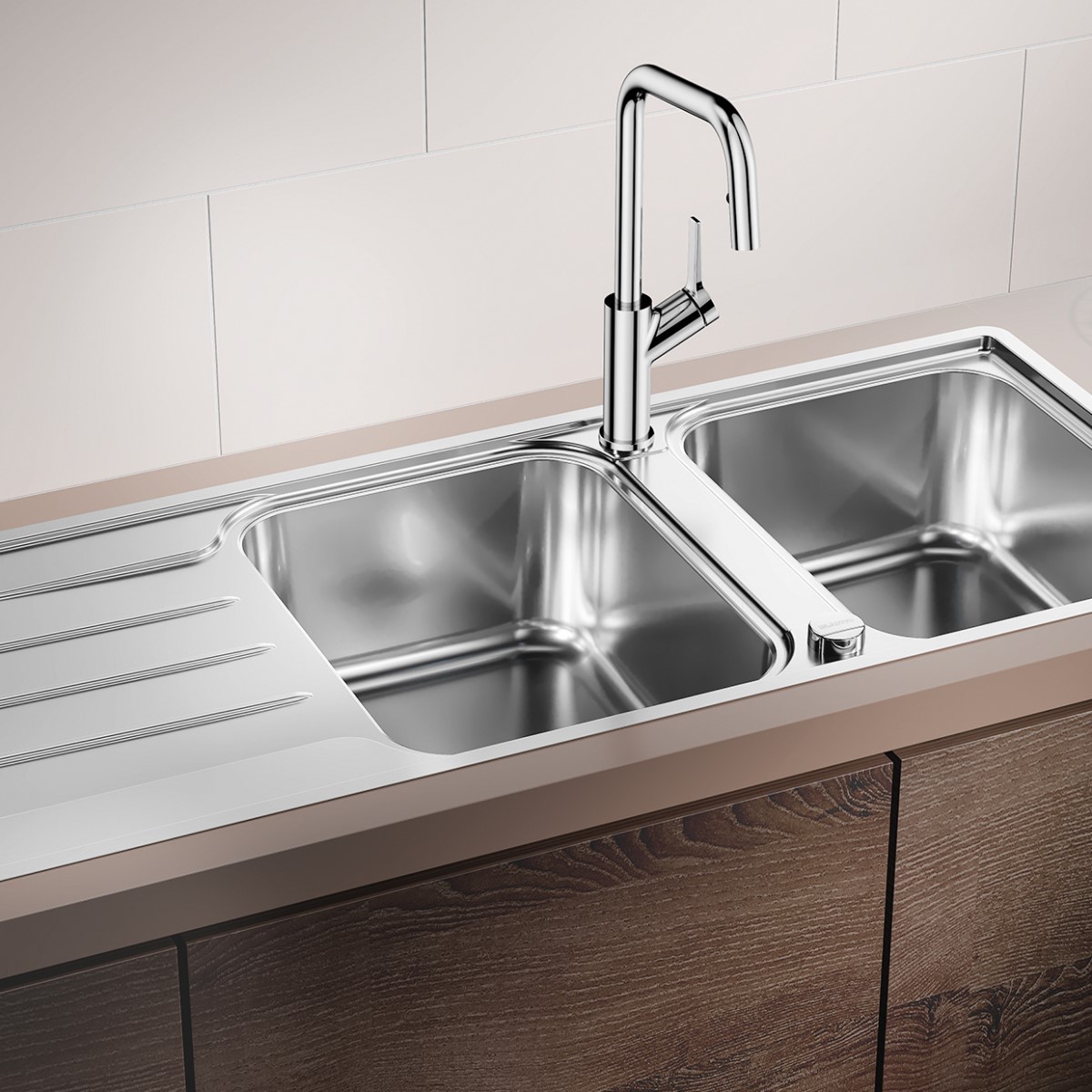 Kjøkkenvask Blanco Lemis 8 S IF