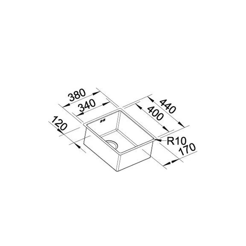Kjøkkenvask Blanco Claron 340 Durinox