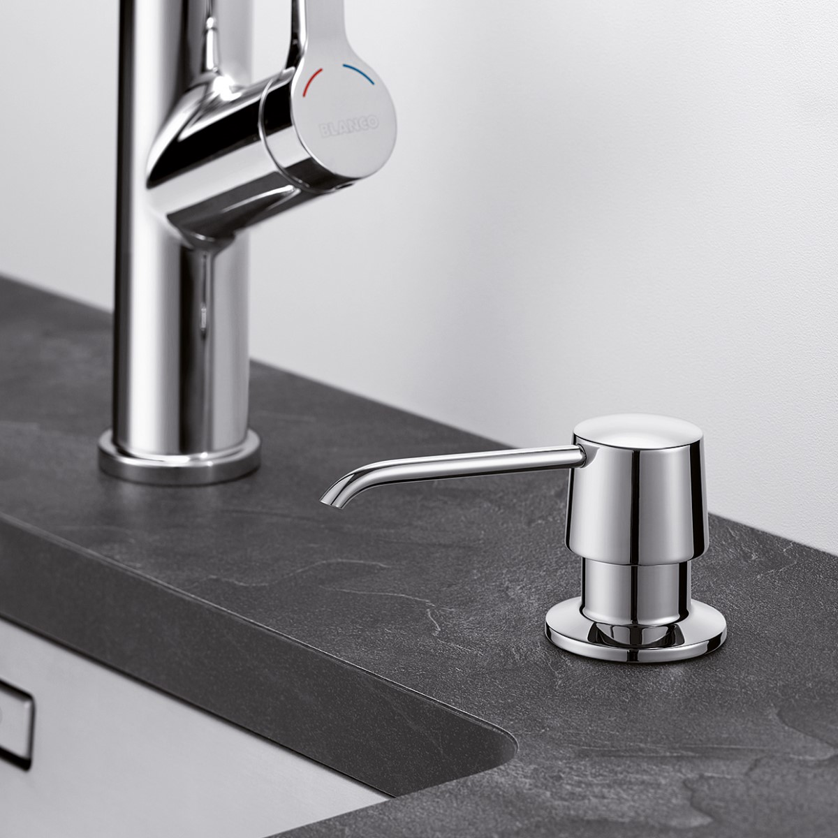 Såpedispenser Blanco Yano Krom Tilbehør Kjøkkenvask Ø35 mm