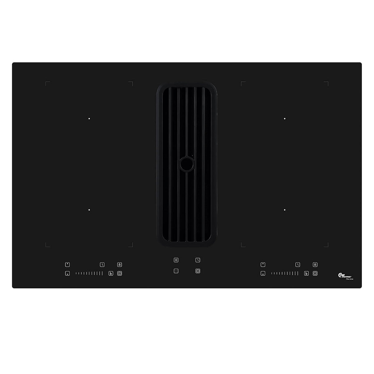 Induksjonstopp med kjøkkenvifte Thermex Typhoon II Flex Zone