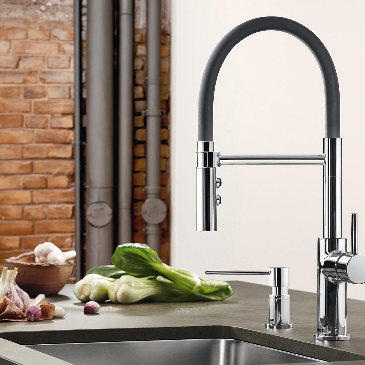 Kjøkkenbatteri Blanco Catris S Flexo