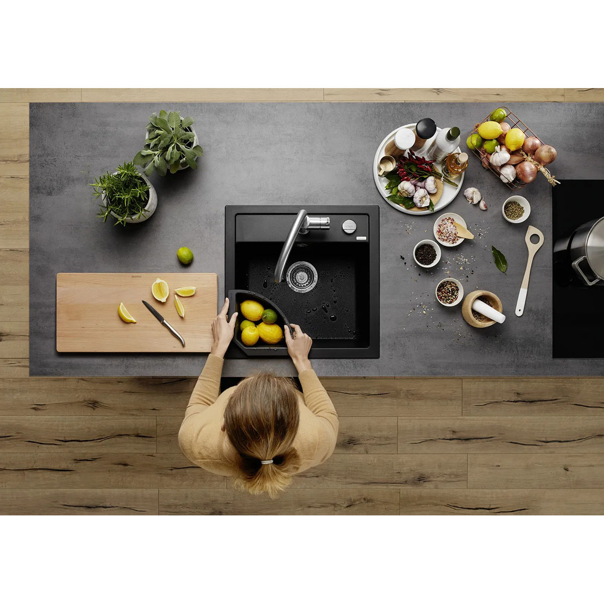 Kjøkkenvask Blanco Dalago 45-F Silgranitt