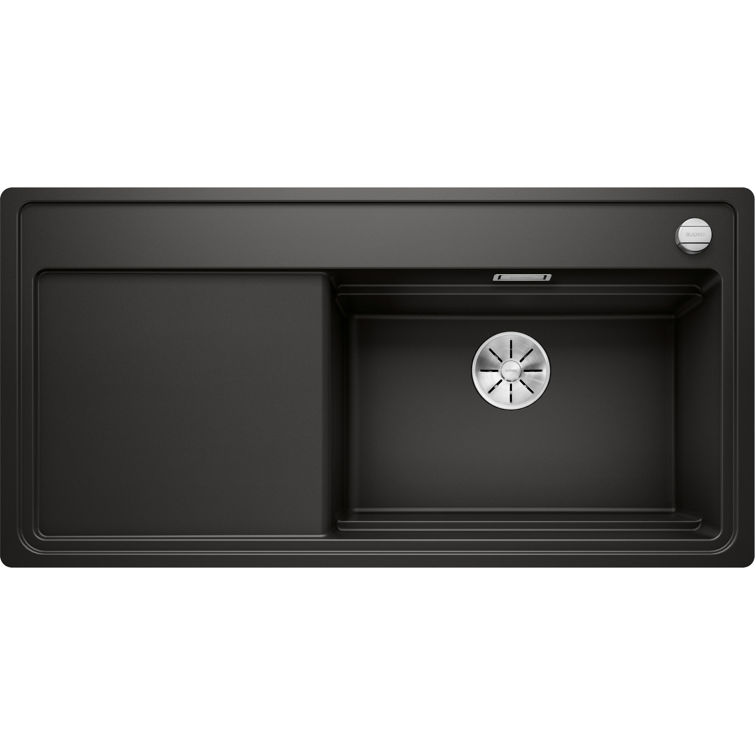 Kjøkkenvask Blanco Zenar XL 6 S F SteamEdition Silgranitt med Skjærefjøl i Glass