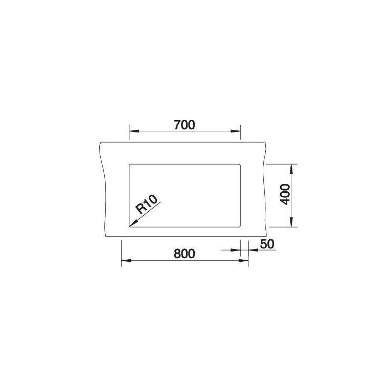 Kjøkkenvask Blanco Claron 700 Dark Steel Edition Infino