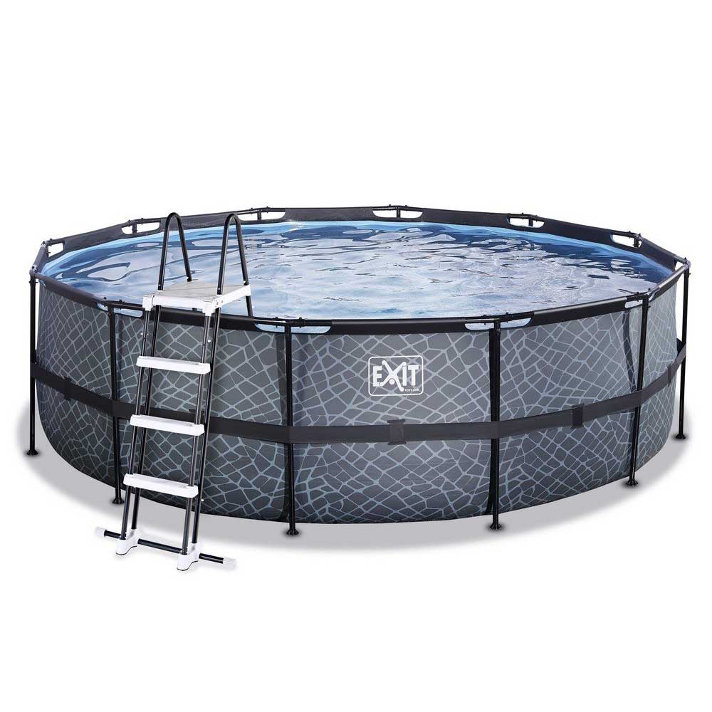 Pool Exit Toys Ø450 cm Grå