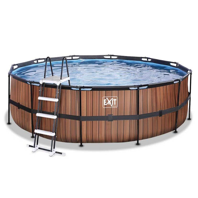 Pool Exit Toys Ø450 cm Brun