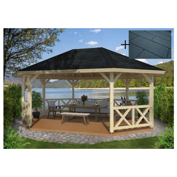 Paviljong Palmako Betty 25,0 m2 med Takshingel