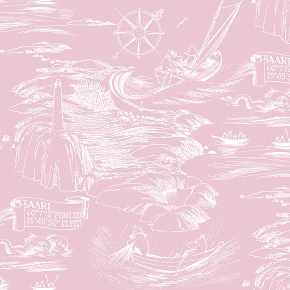 Tapet Paintpart Mumin 3 5355-3