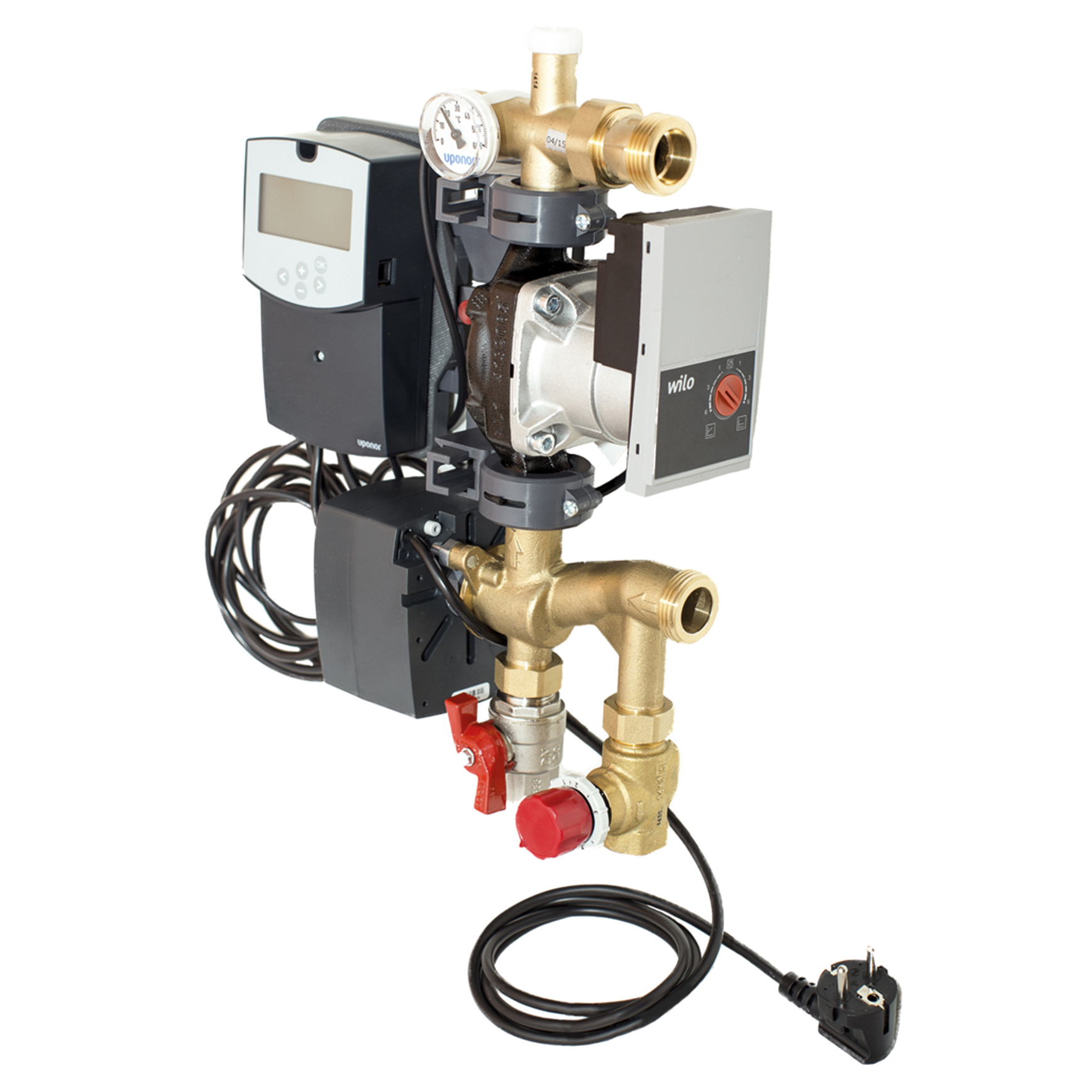 Uponor Shuntgrupp Fluvia Move Push MPG-10-A-W