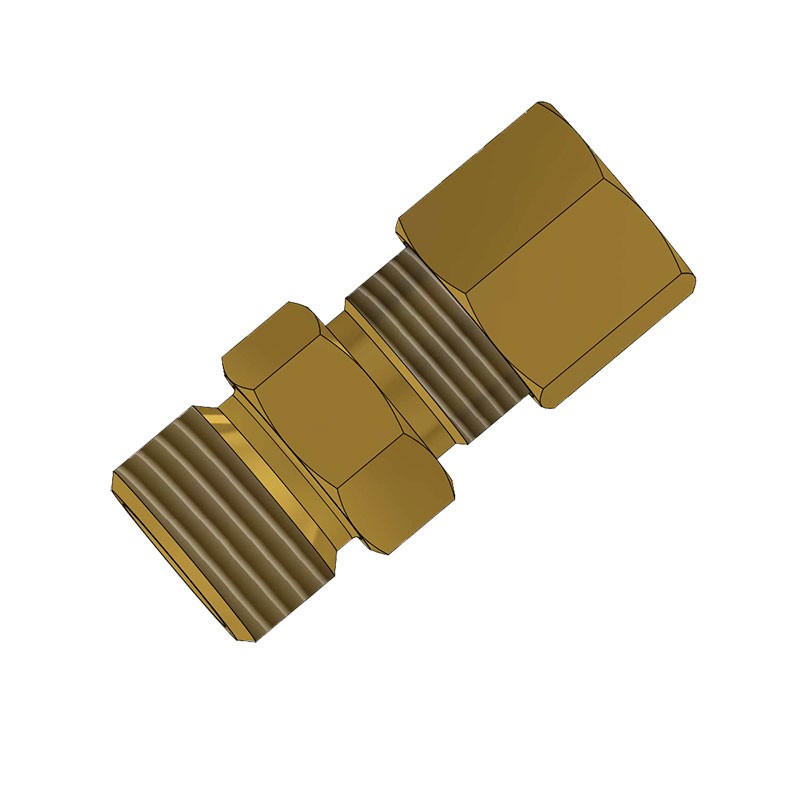 Overgang Sunwind 3/8 Rør - 1/2 Utv M/Støtte