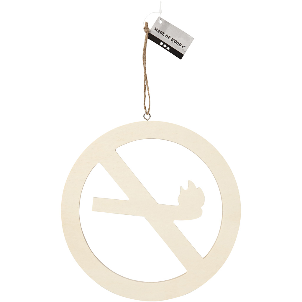 Skilt Creativ Company Røyking Forbudt