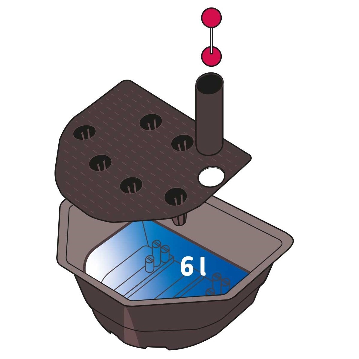 Plantekasse Biolan 16 L