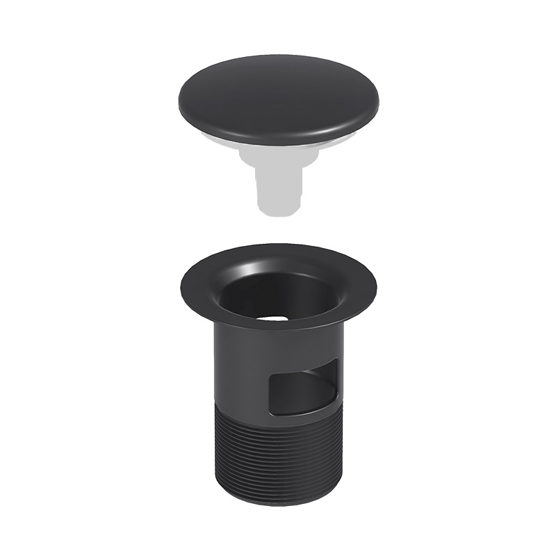 Bottenventil Vedum Easy Clean med Pop-Up Svart