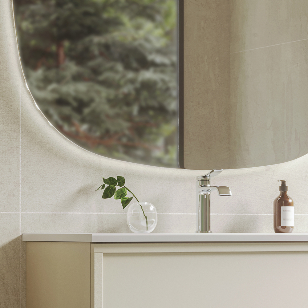 Spegel Svedbergs Norra med LED-belysning